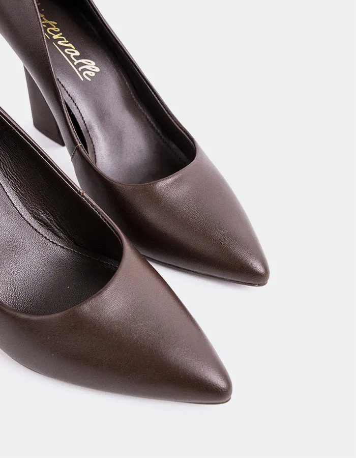 Traffic The Low Spark Of High Heeled Amanda Brown Leather