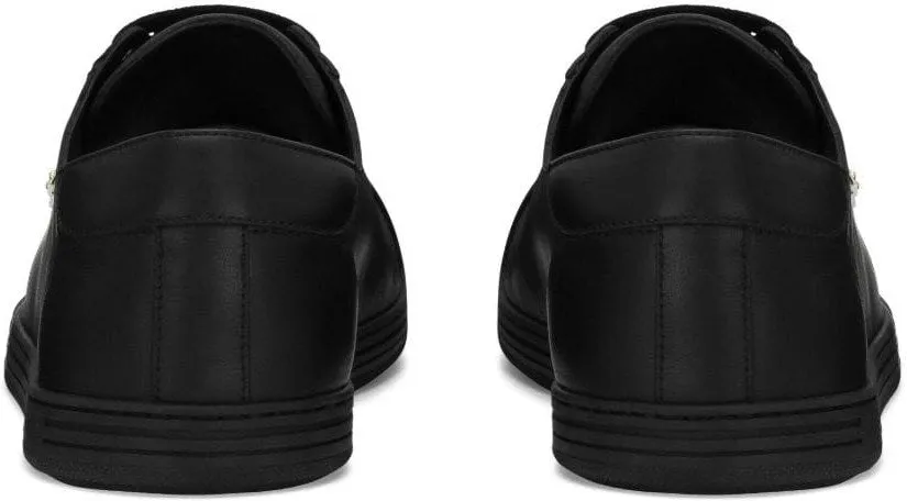 SAINT TROPEZ LEATHER SNEAKERS Flat Trigger Shoe Glock