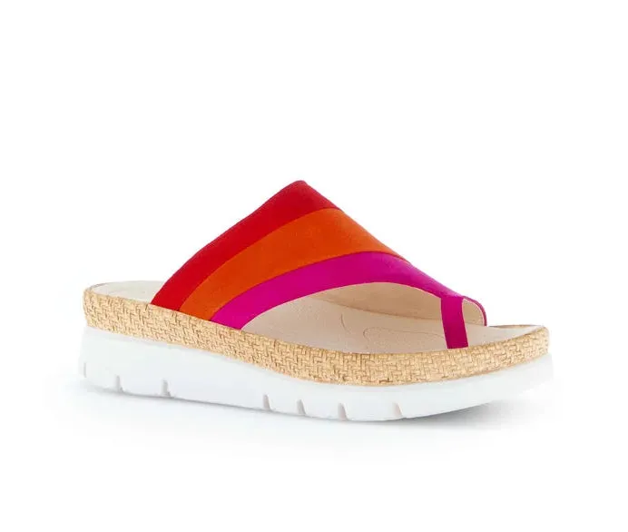Skechers Sandals Slip Ons GABOR THONG W/ PLATFORM - MULTI