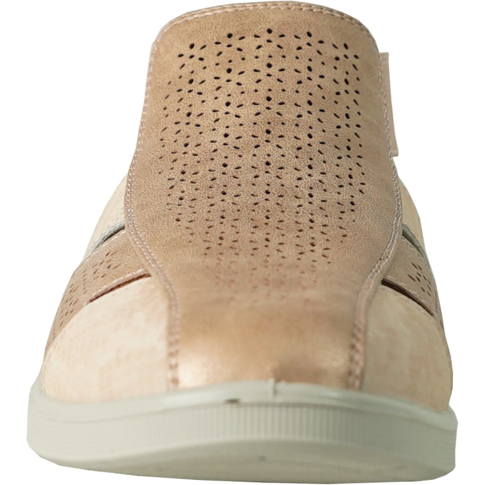 Sandals For Flat Feet KOZI Women Comfort Casual Shoe OY3229 Wedge Sandal Champagne