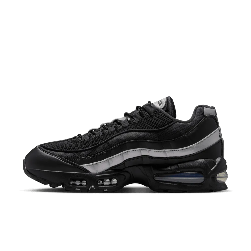 Nike Spiderman Shoes Air Max 95 'Black Metallic Silver'