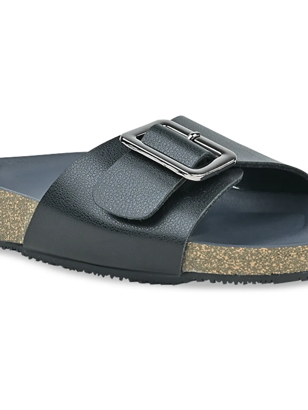 Rocia By Regal Black Women Slider Flats Criss Cross Shoes Flat