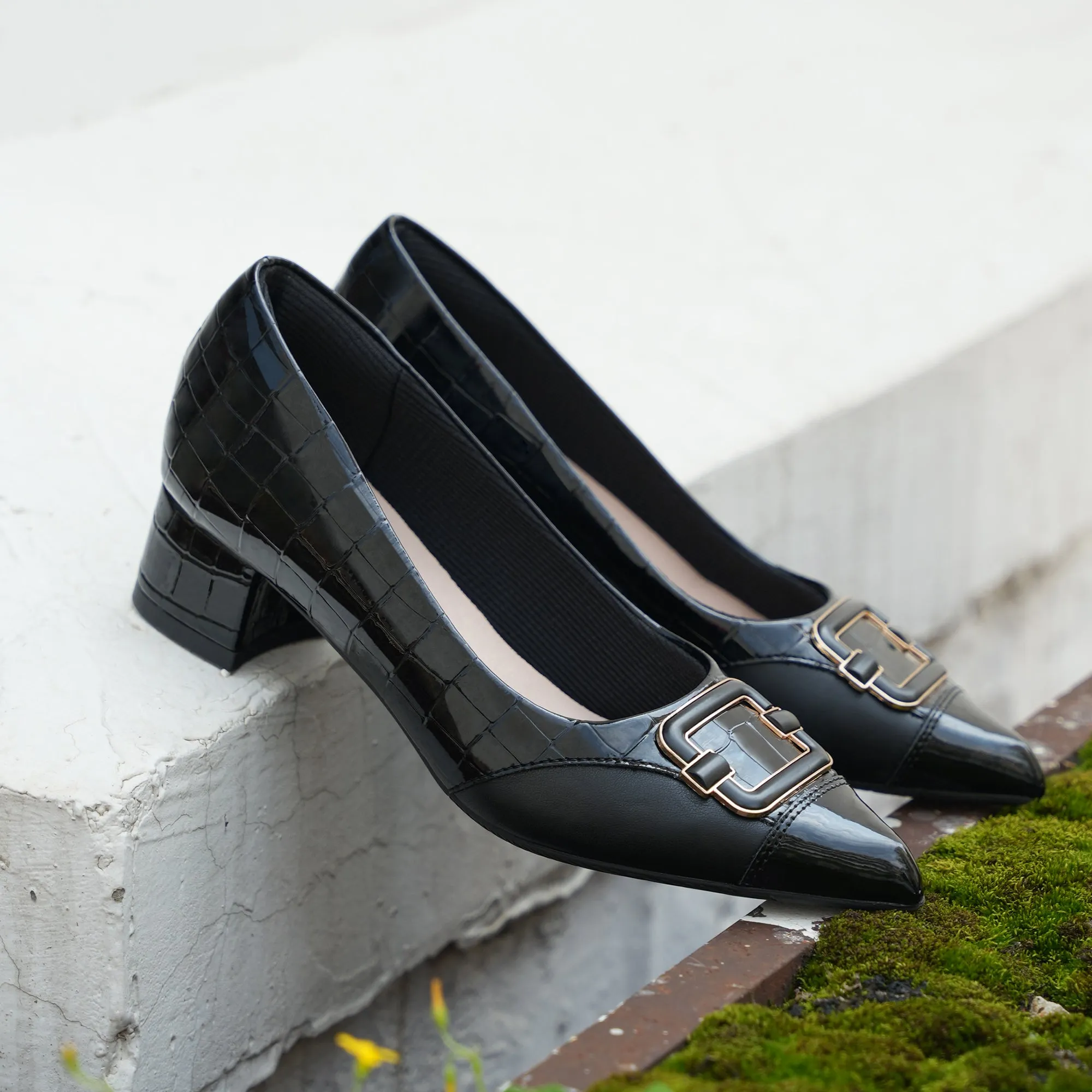 Black Pumps Dress-Sophia