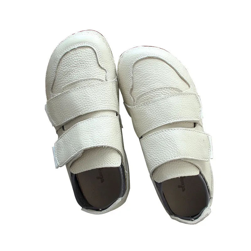 Chic Flat Shoes Women Handmade Retro Leather Flat Casual Shoes