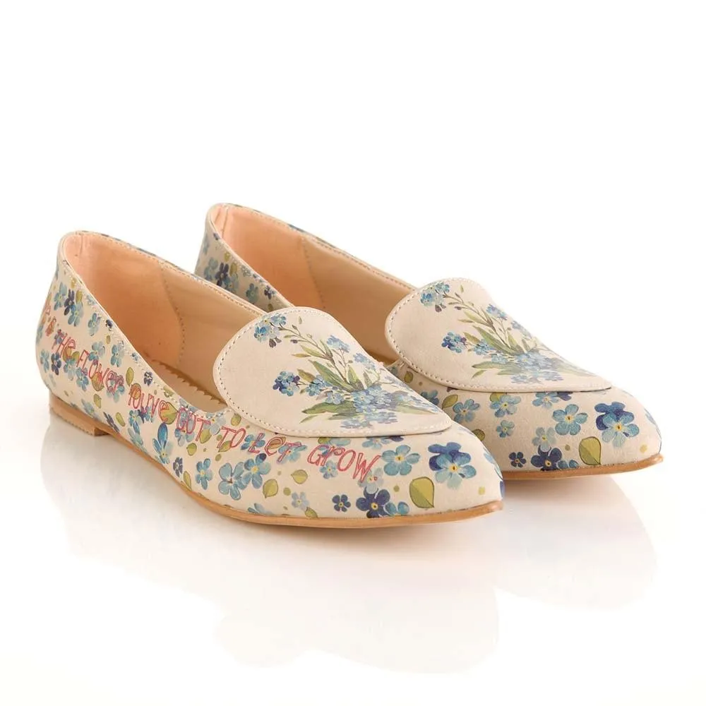 Flowers Ballerinas Shoes OMR7202 Best Arch Support Shoes