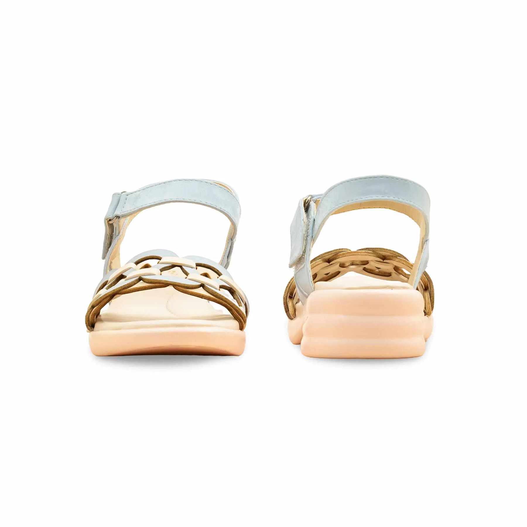 Sky Blue Formal Sandal For Ladies PU0612 Splendid Sandals