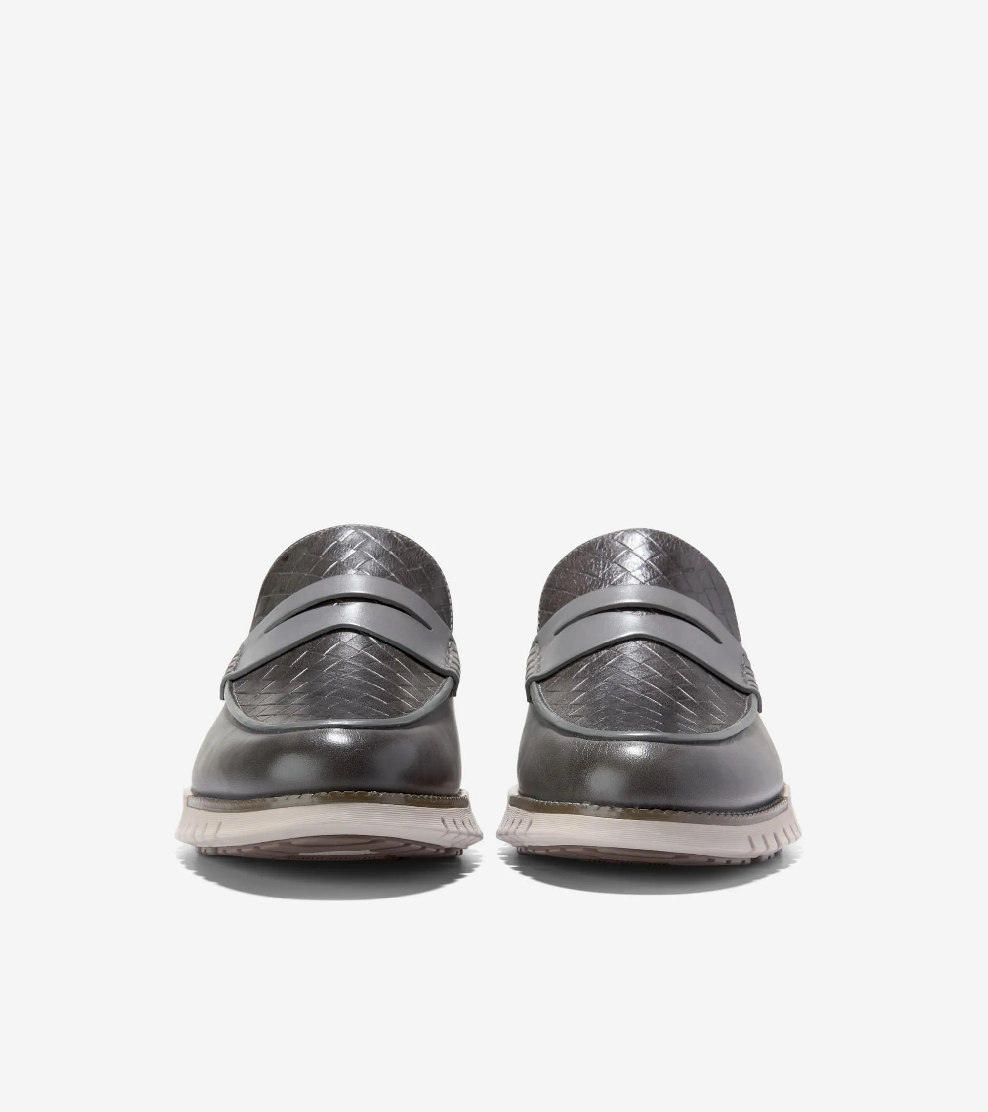 Men's ZERGRAND Remastered Penny Loafers Straight Leg Jeans With Loafers