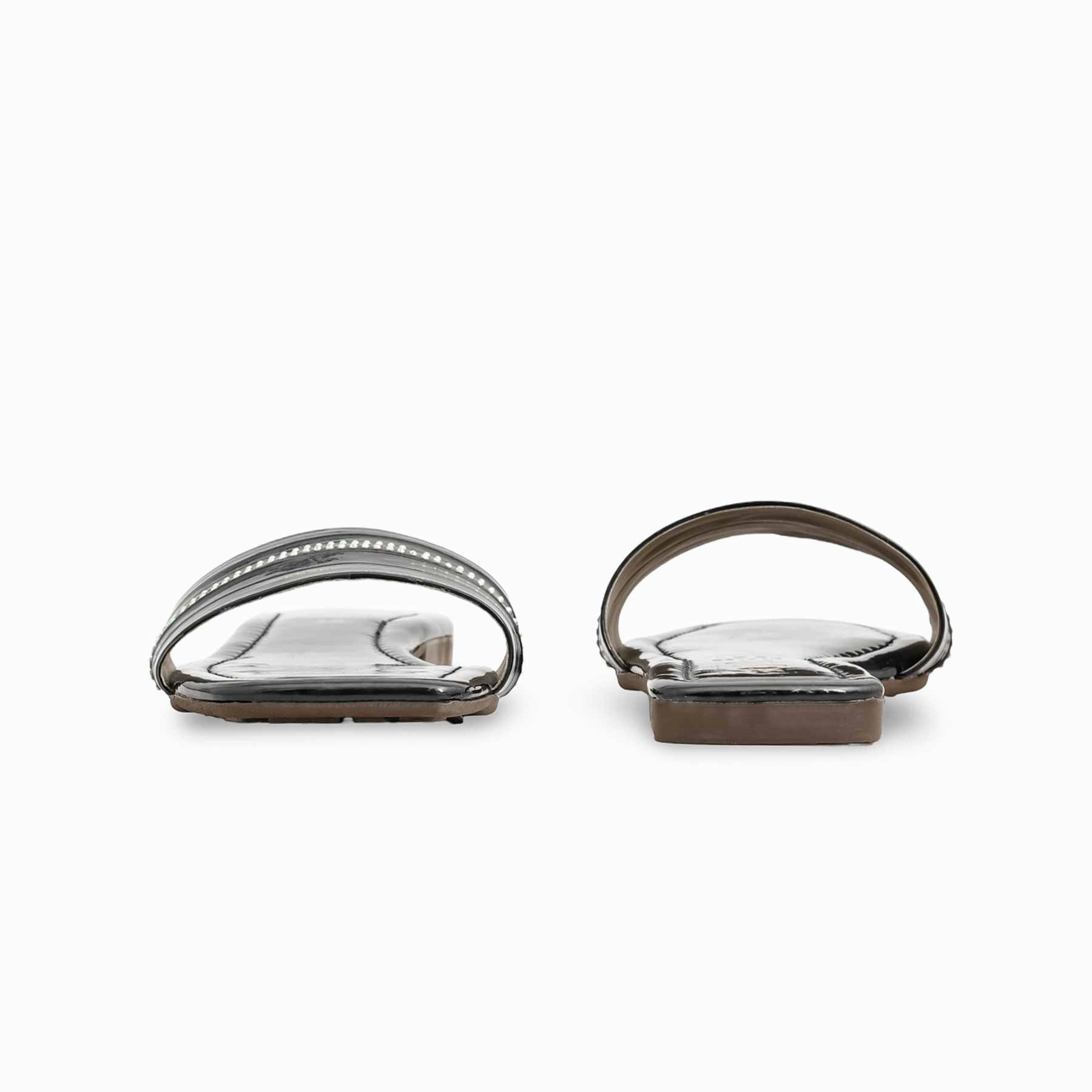 Sw Black Casual Slipper For Women CL2133