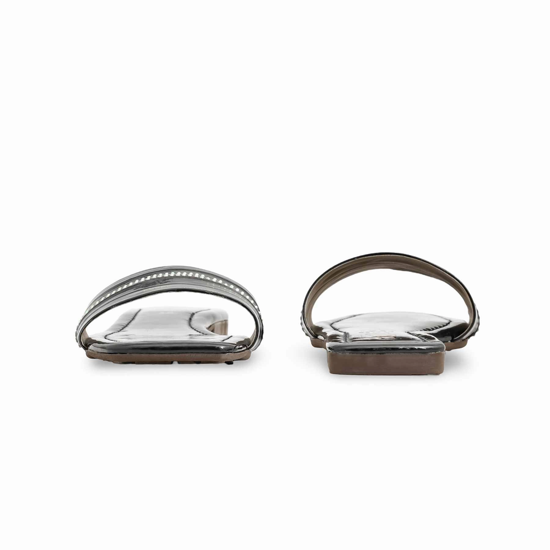 Black Casual Slipper For Women CL2133