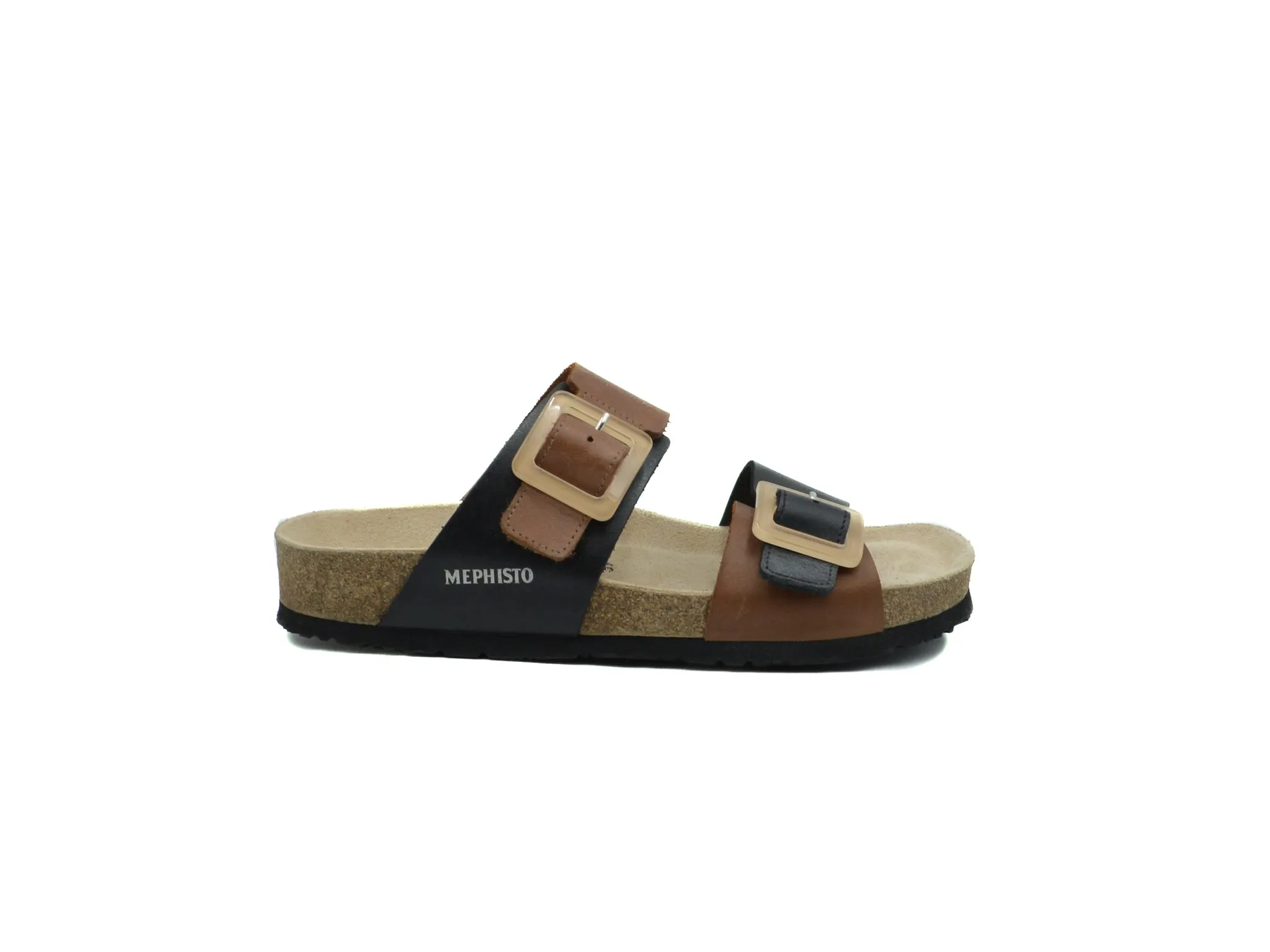 MEPHISTO Madison Plain Leather Sandals