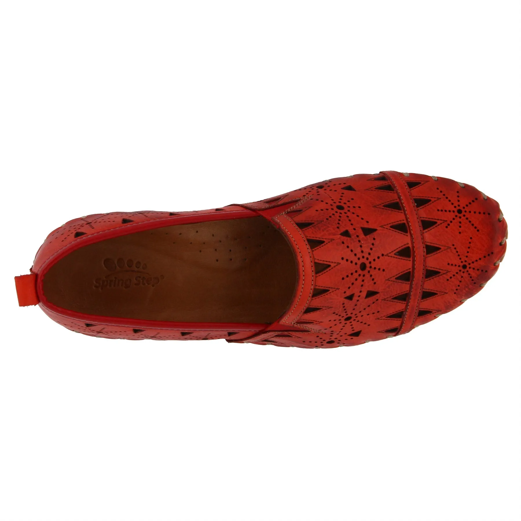 FUSARO RED Cowboy Loafers