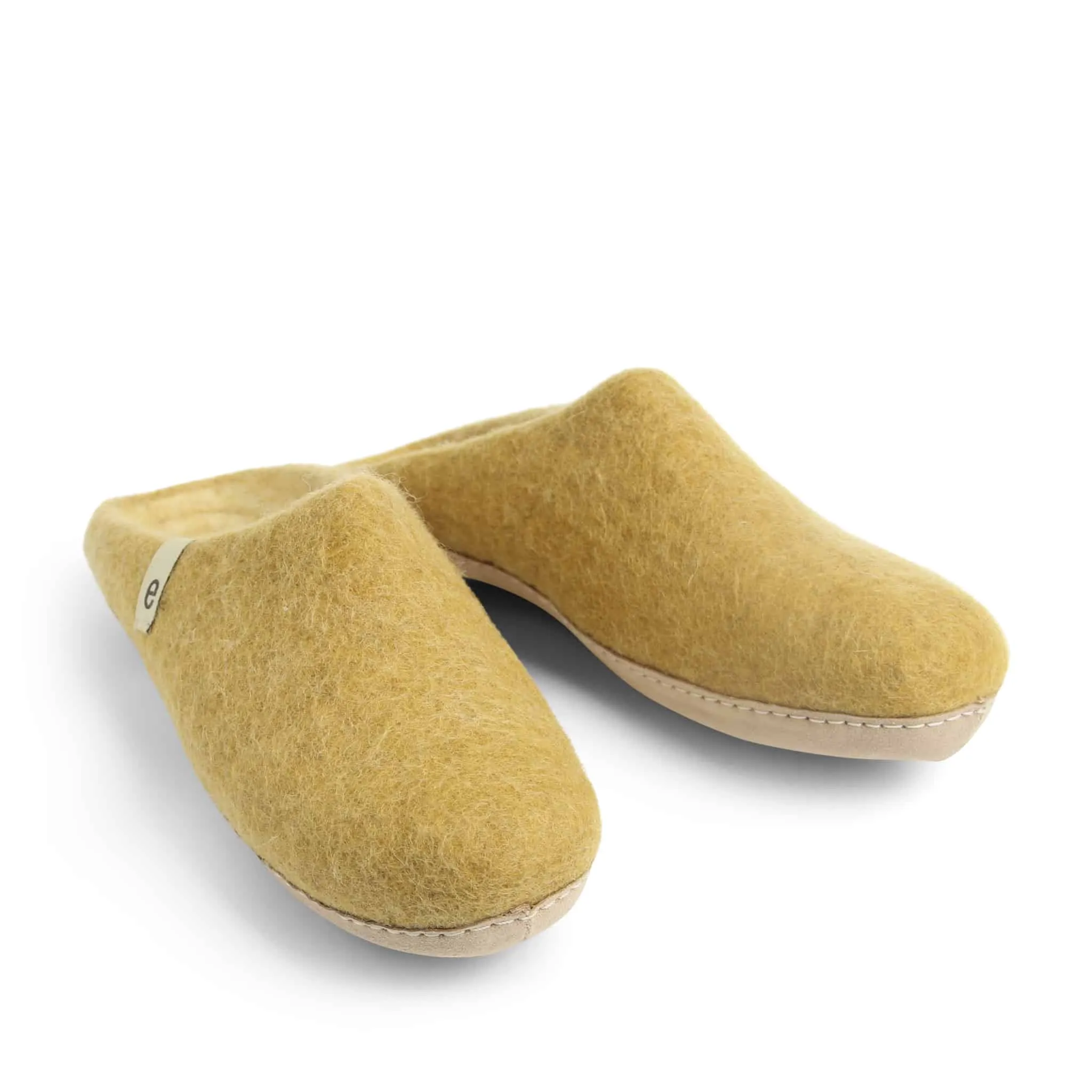 Mustard Fair Trade Slippers Luxury House Slippers