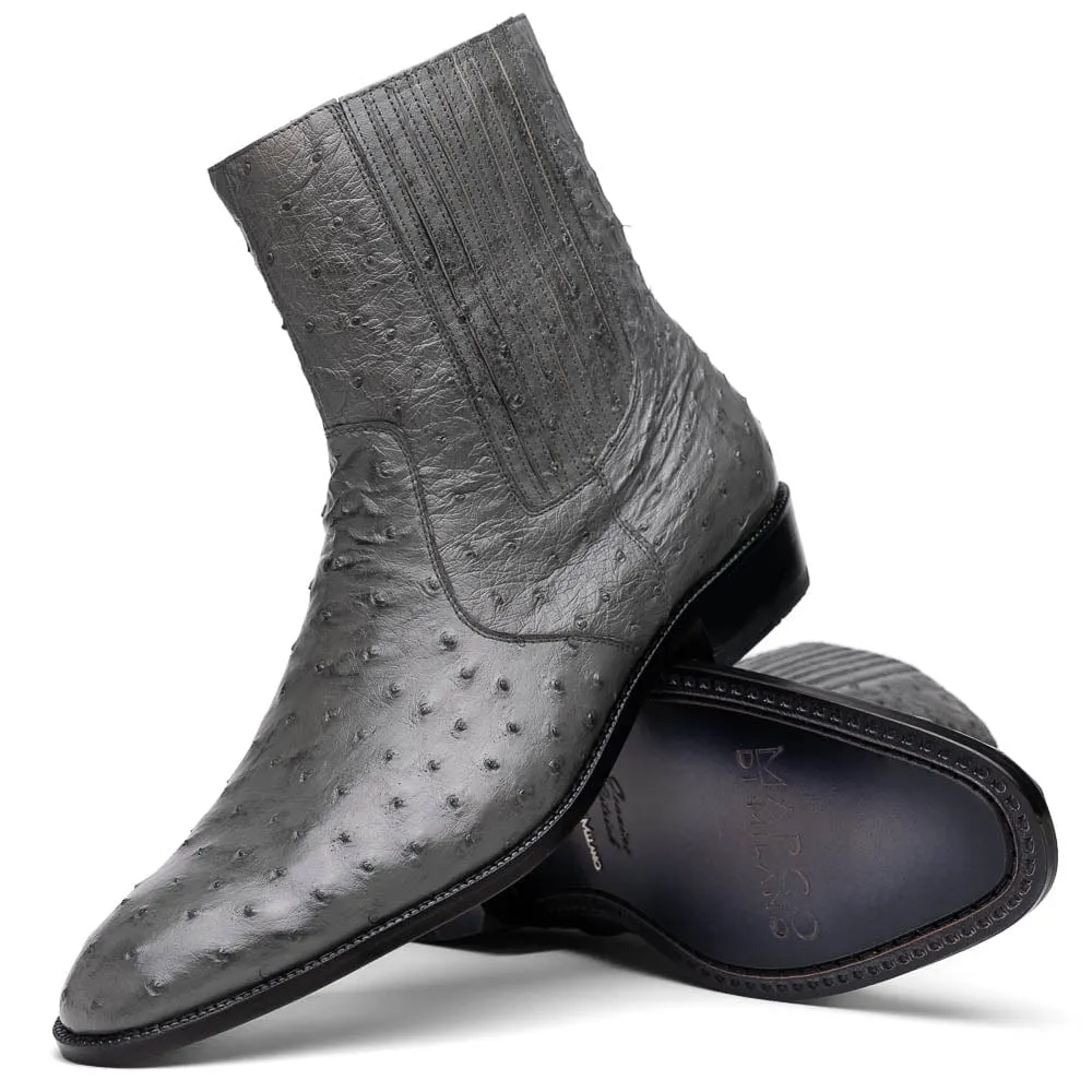 Comfortable Wide Dress Shoes Giorgio Serpentine Gray