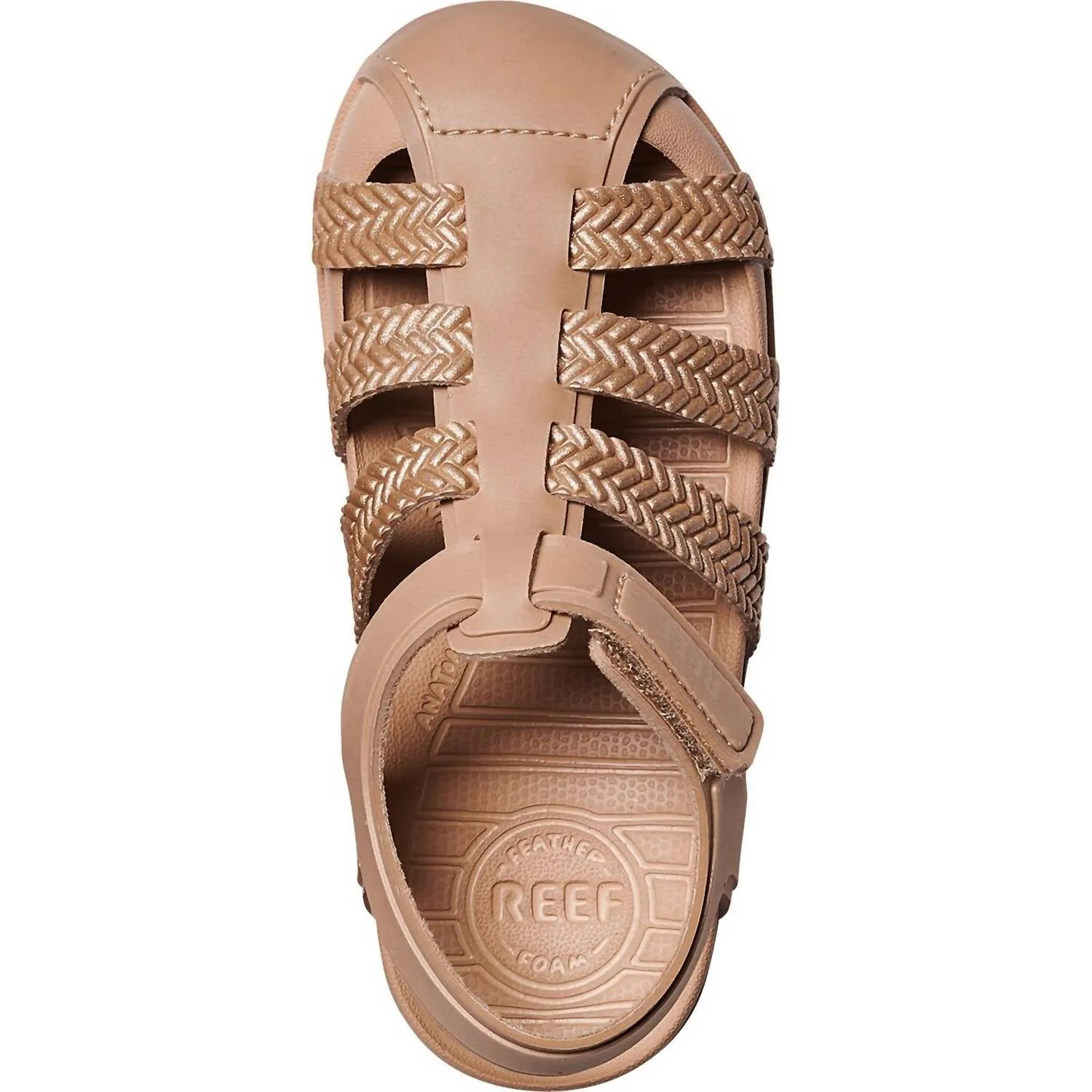 Girls' Little Water Beachy Sandals In Golden Hour Comfort Sandals With Arch Support