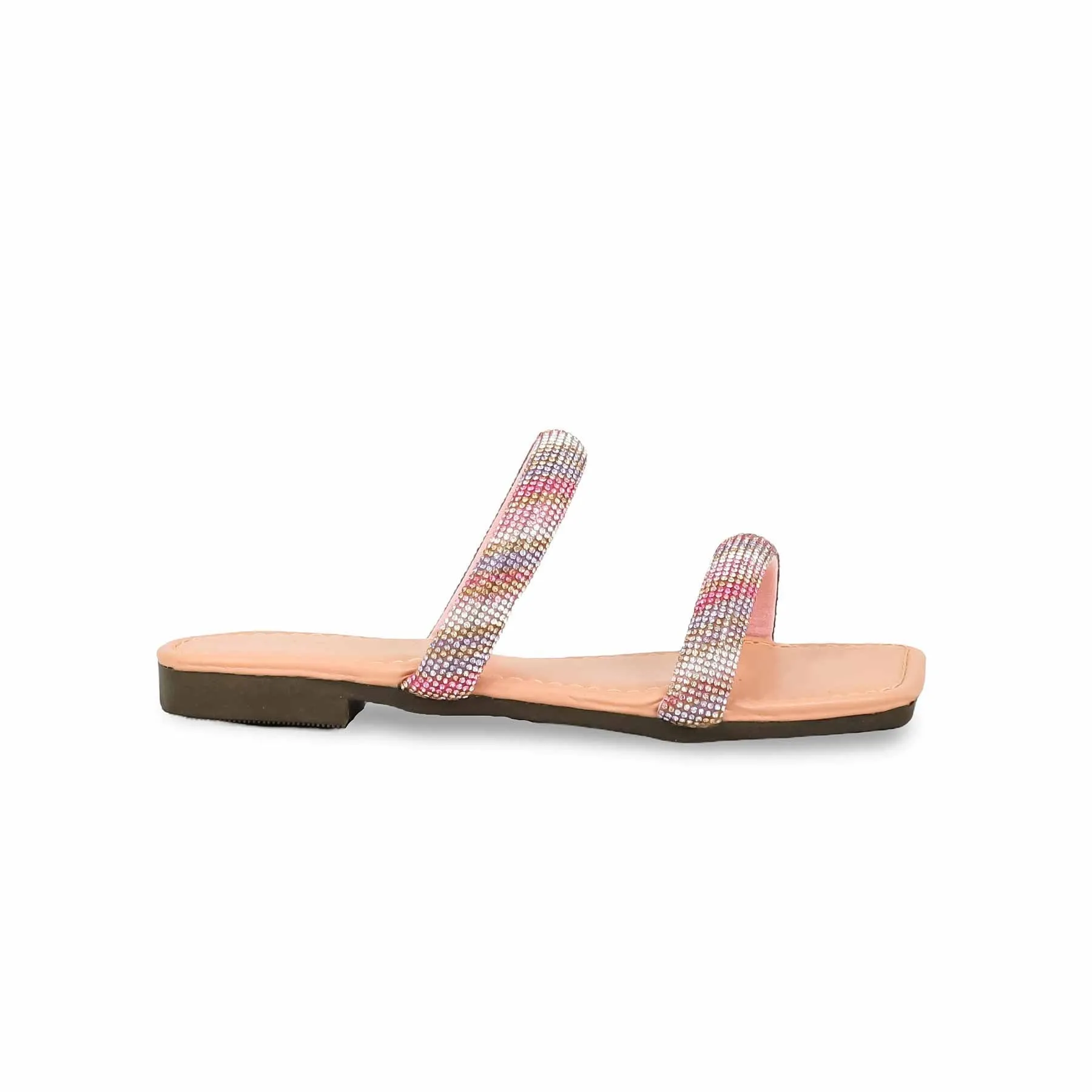 Girls Pink Fancy Slipper KD5583