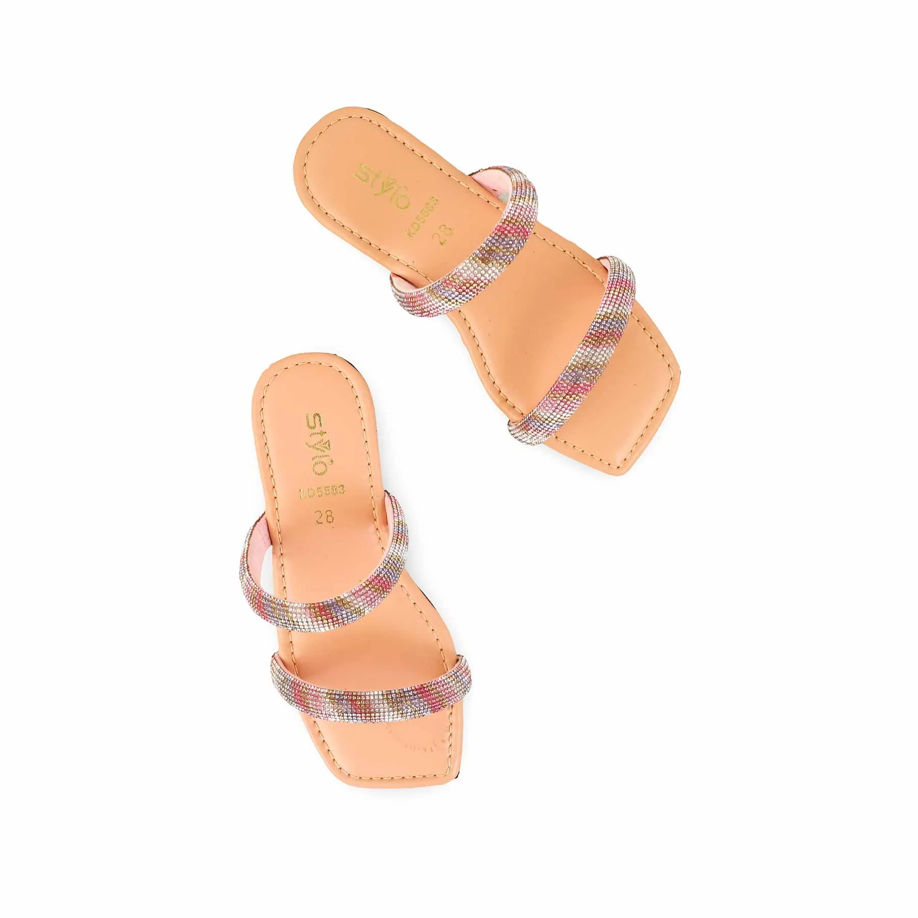 Girls Pink Fancy Slipper KD5583 Ugh Tasman Slippers