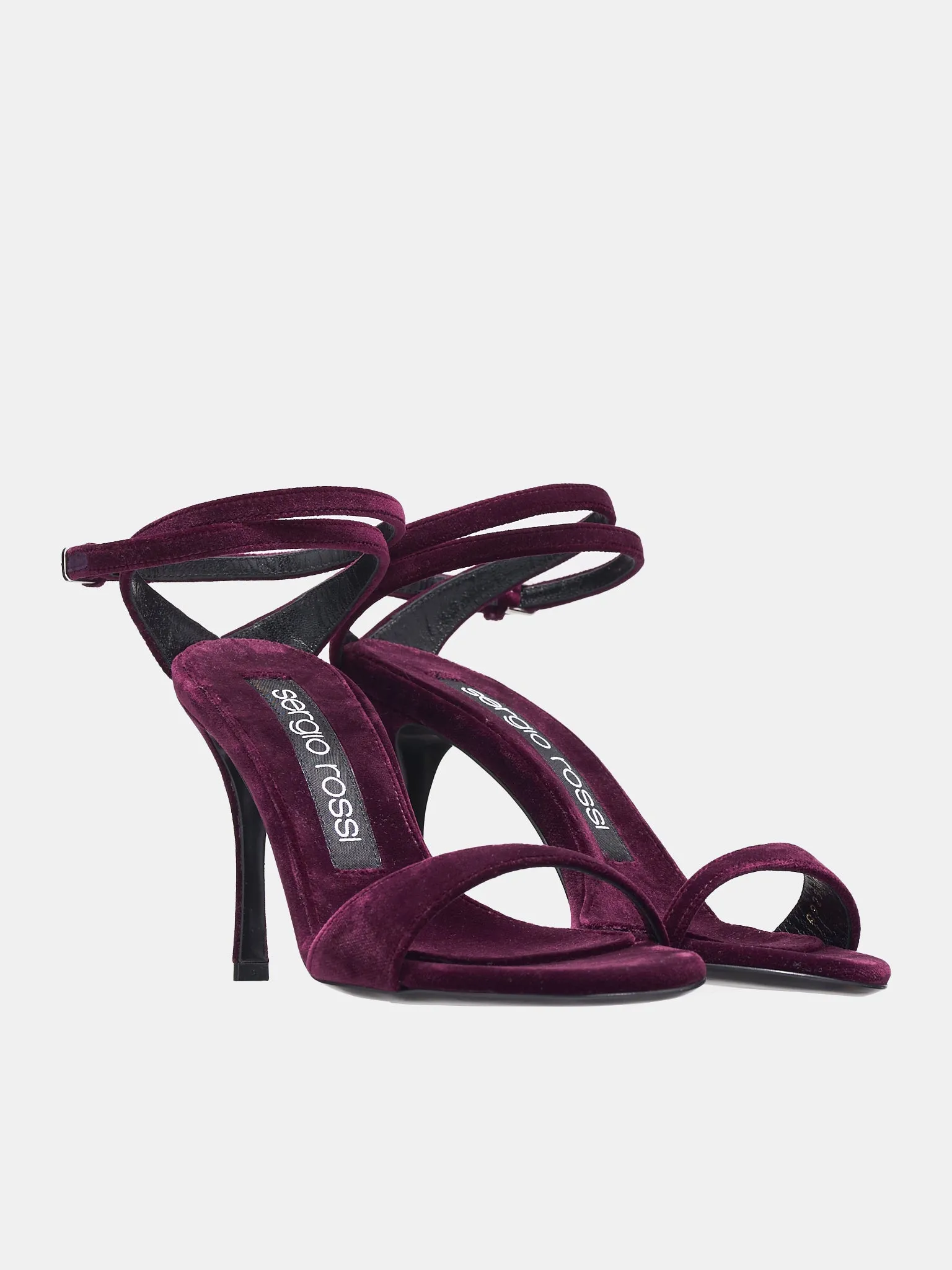 Helen Sandals Godiva Sandal Heels (A92930-MTEZ16-5342-110-PURPLE)