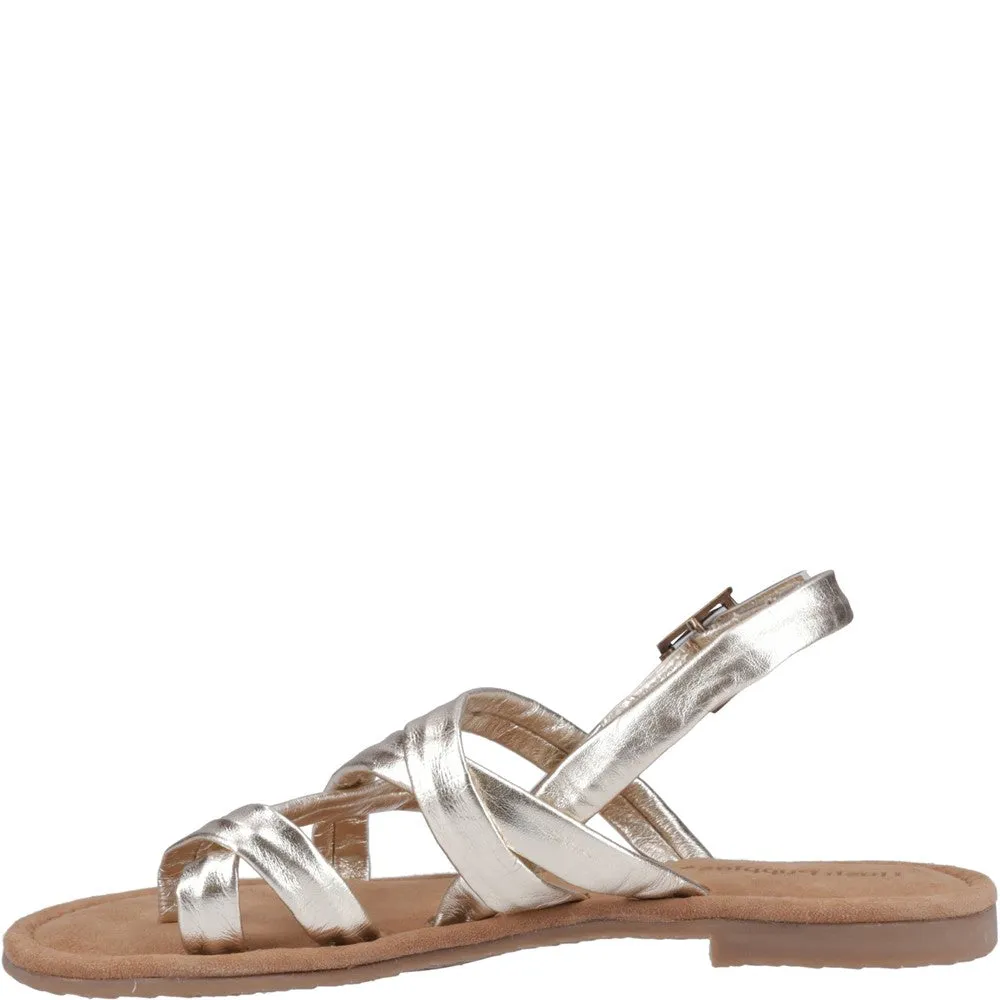 Flat Shoe Dancing Gold Hope Sandals