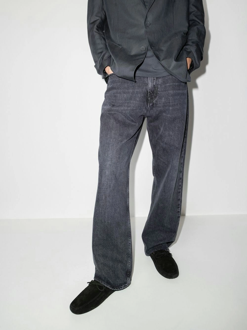 GOMMINI NUBUCK DRIVING SHOES Light In Loafers