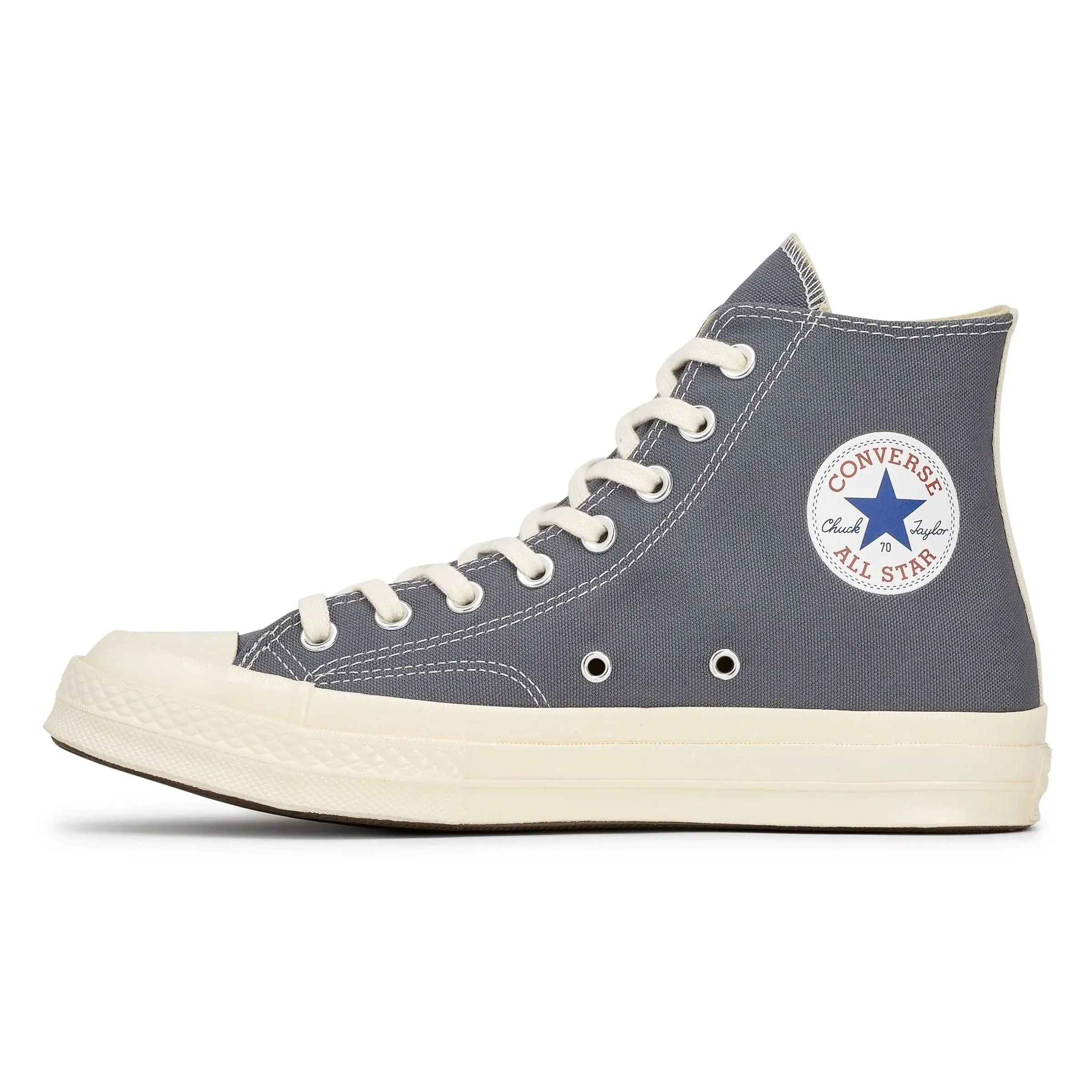 Gray High Top Sneakers Casual Jogging Shoes