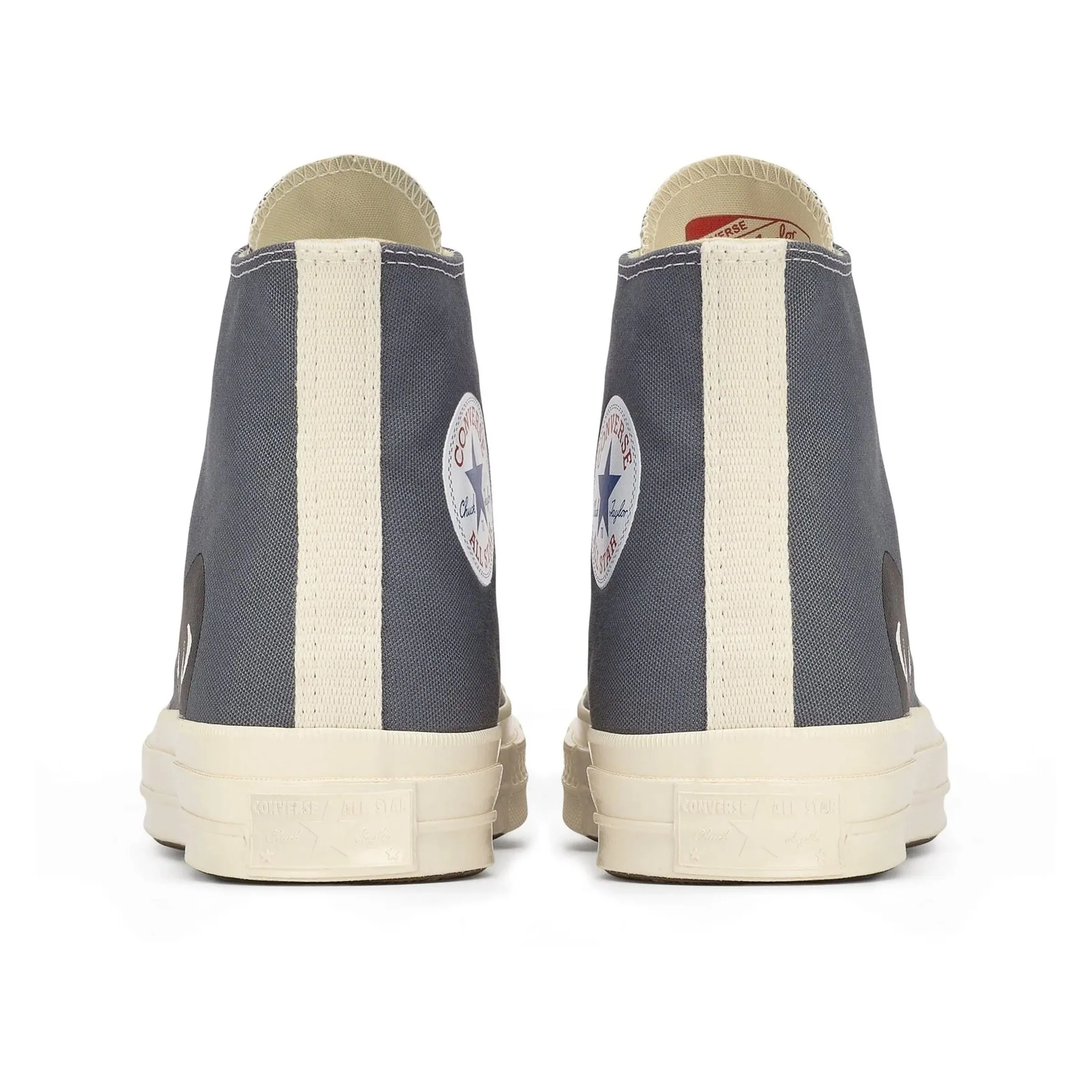 Gray High Top Sneakers Sports Shoes For Casual Wear