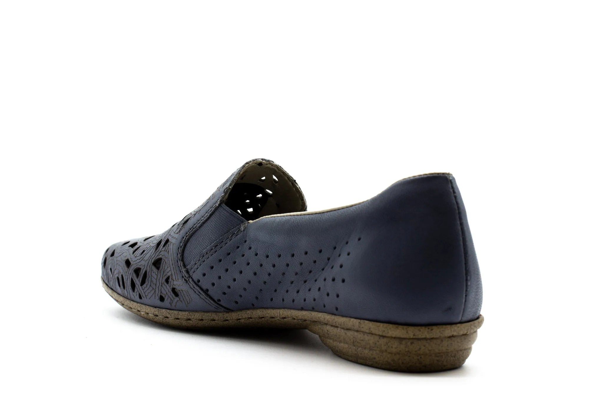 RIEKER 5396510 Flat Shoes Wrap Around Ankle