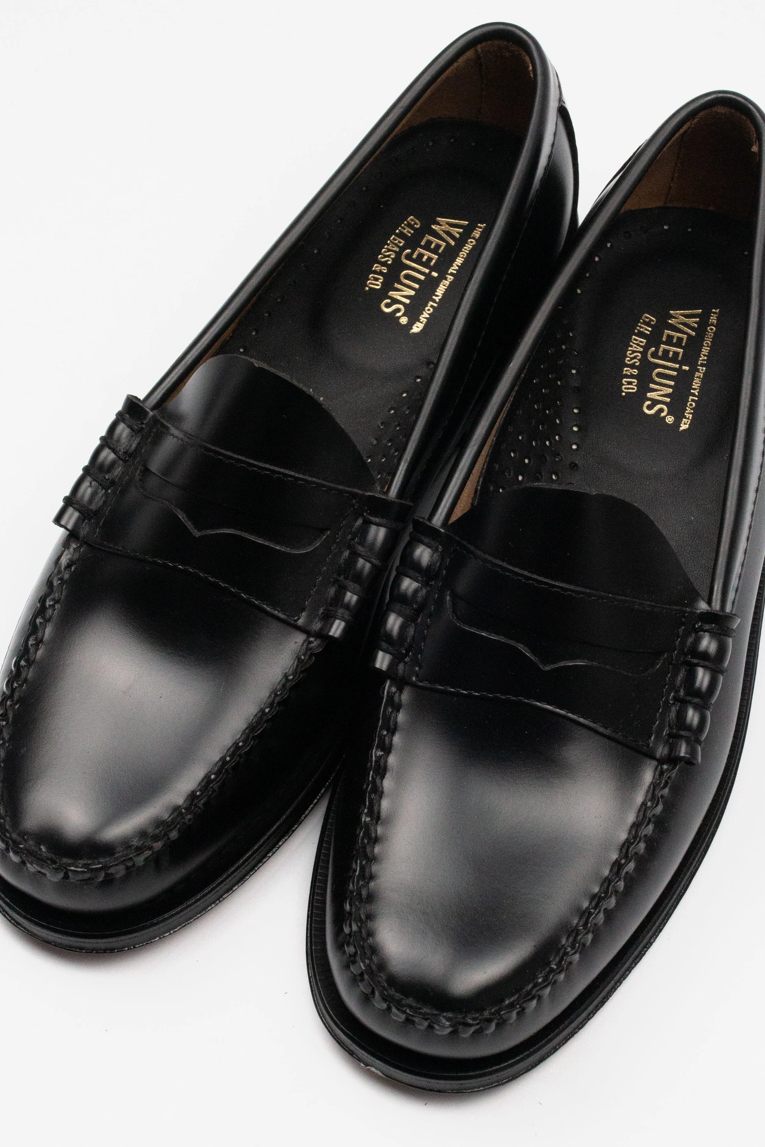 Larson Leather Black - Penny Loafer Polo Penny Loafers