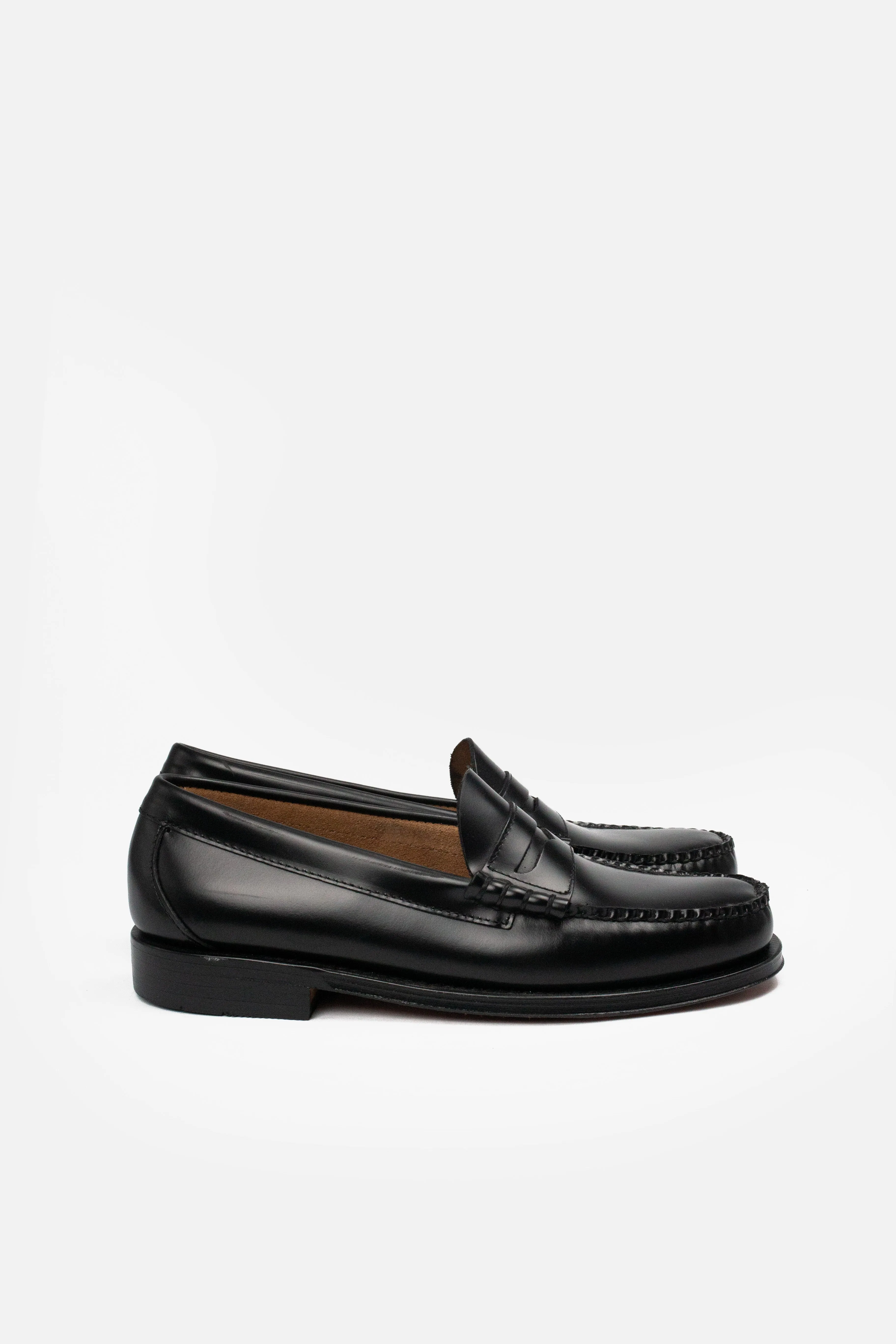 Larson Leather Black - Penny Loafer Classic Leather Loafers