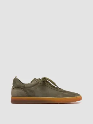 HALO 001 - Green Suede Sneakers Sneakers Outlet