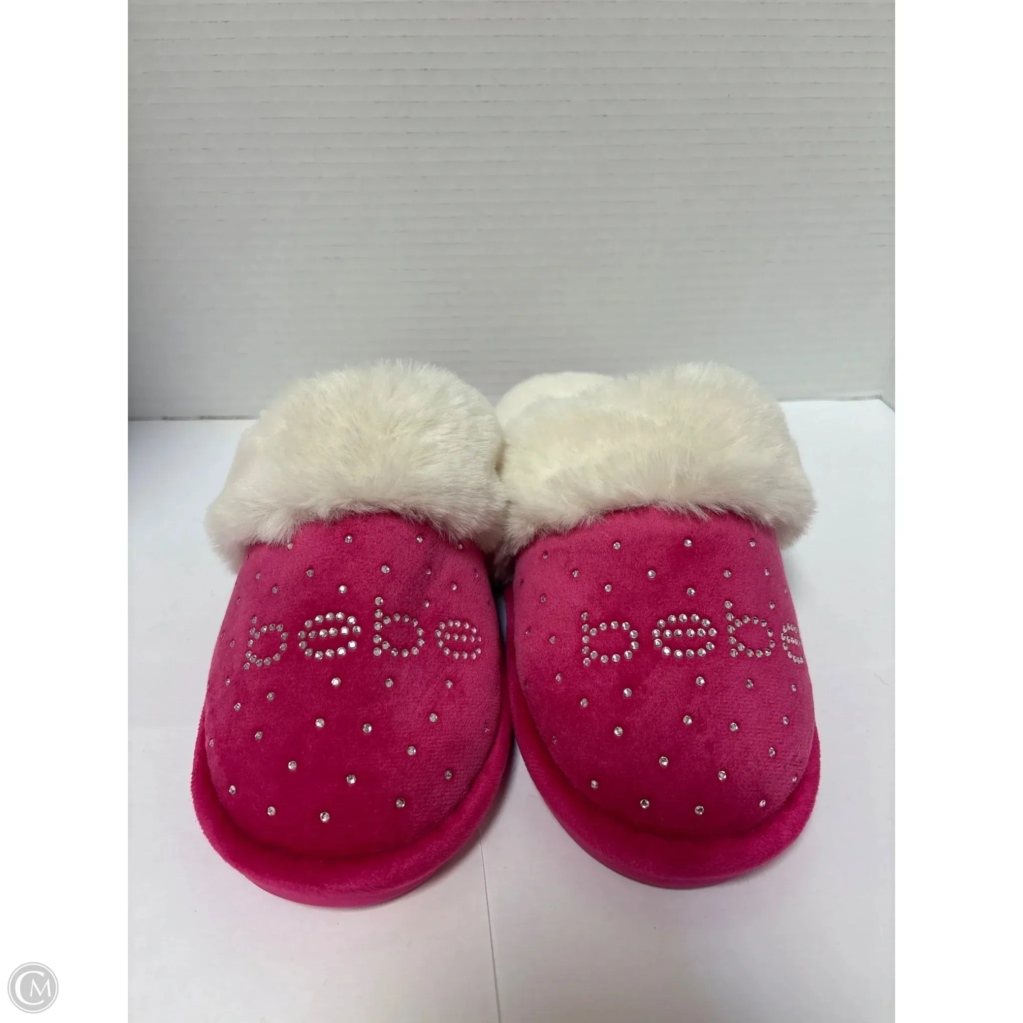 Flower Slides Slippers By Bebe In Pink
