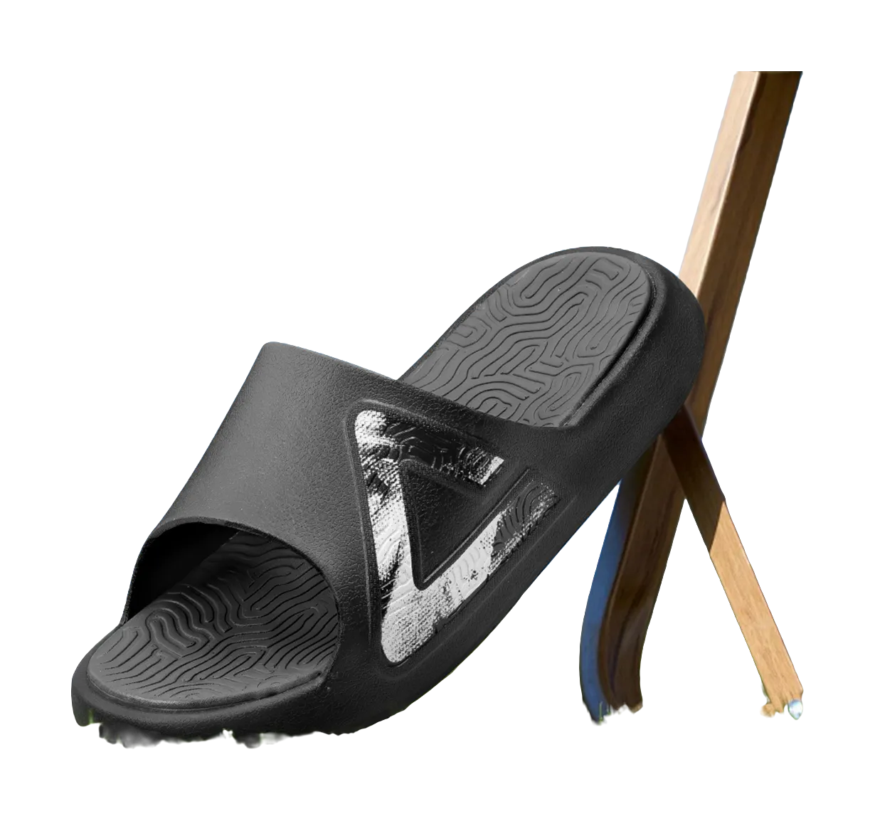 Orthofeet Slippers Reviews PEAK Tai Ji1.0 Cushioning Slip Resistant Abrasion Resistant Quiet Slide Slippers Unisex Black Gray