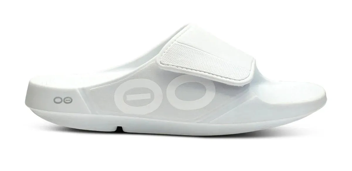 Sandals Wedding Price List OOFOS OOAHH SPORT FLEX - WHITE