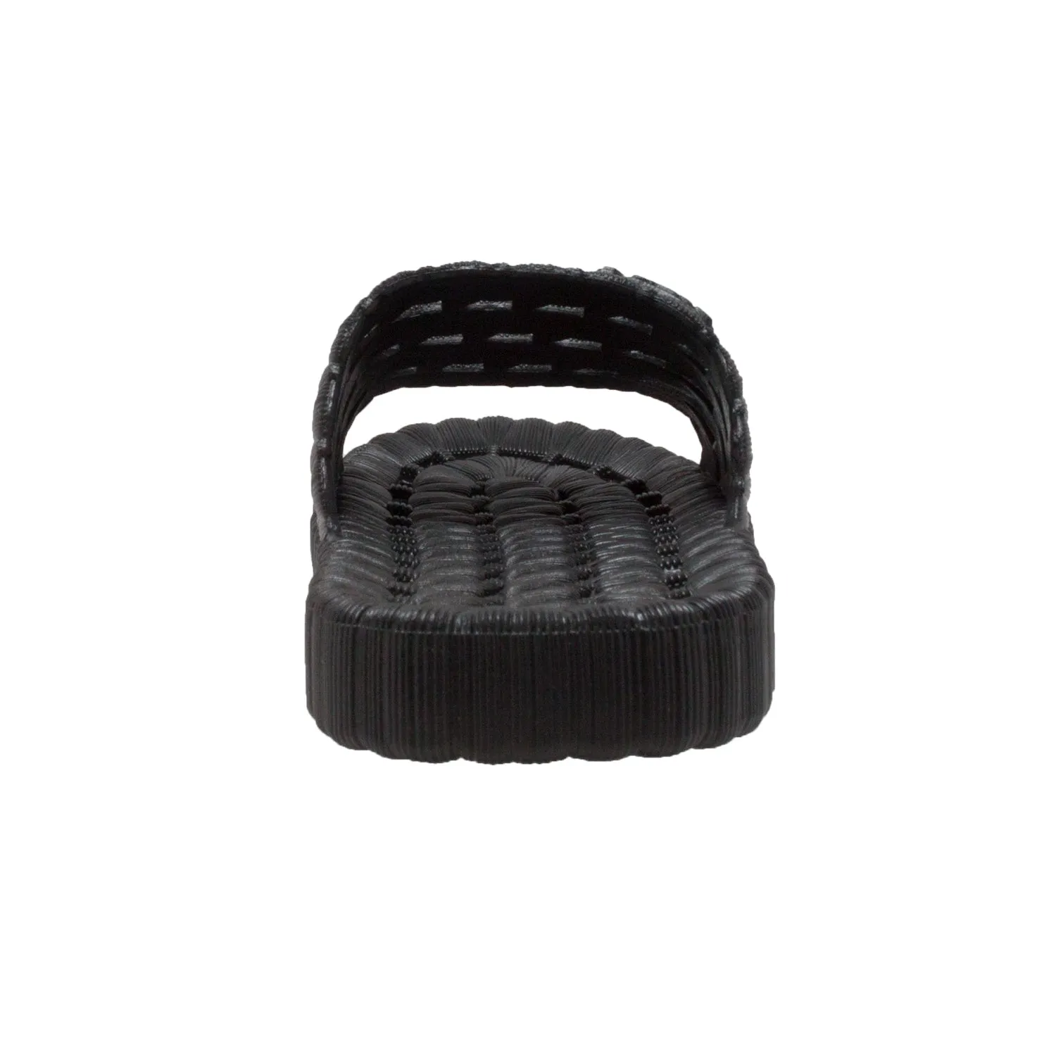 Sandals Montego Bay Montego Bay Jamaica Tecs Mens Relax Black Sandals Shoes