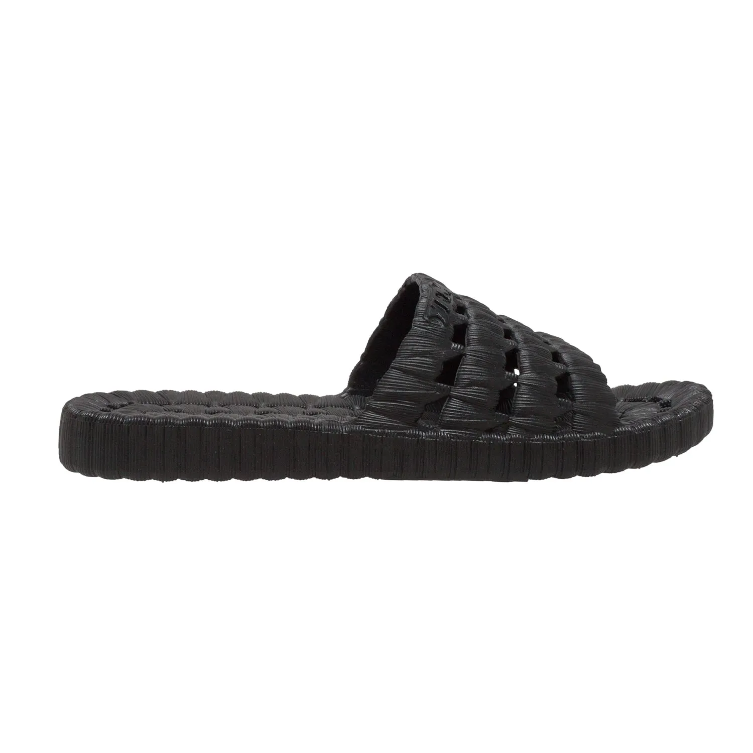 Sandals Hotel Ocho Rios Jamaica Tecs Mens Relax Black Sandals Shoes