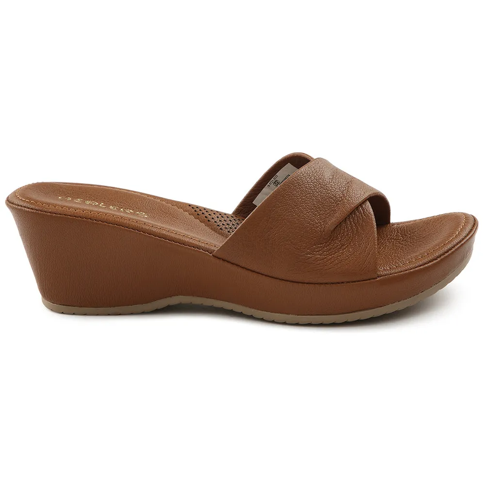 Healers Tan Casual Sandal For Women JD-33 By Liberty Sandals Resort Ocho Rios