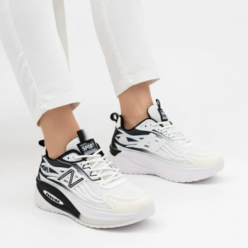 High Top Heel Sneakers M01009 N Shoes