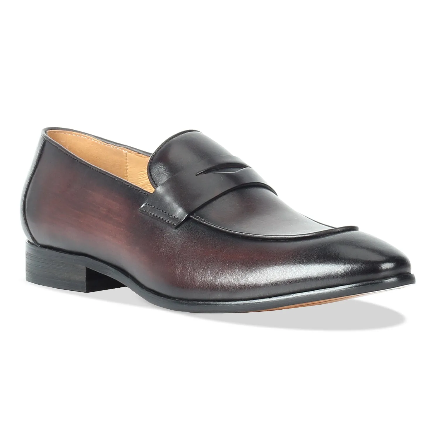 Hickory Brown formal driving style loafer Orthotic Loafers