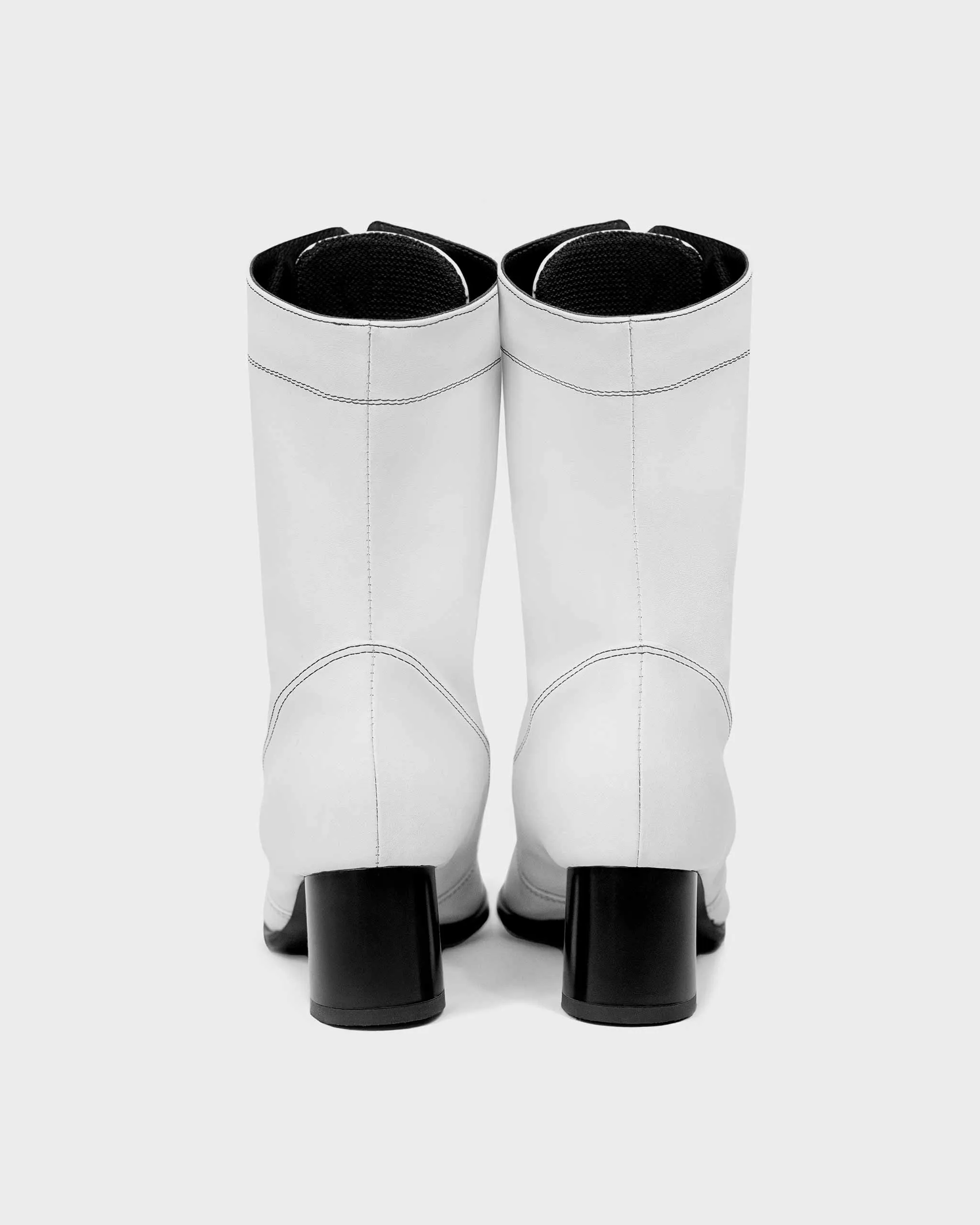 Top Sider Boots High Boots White cactus leather boots