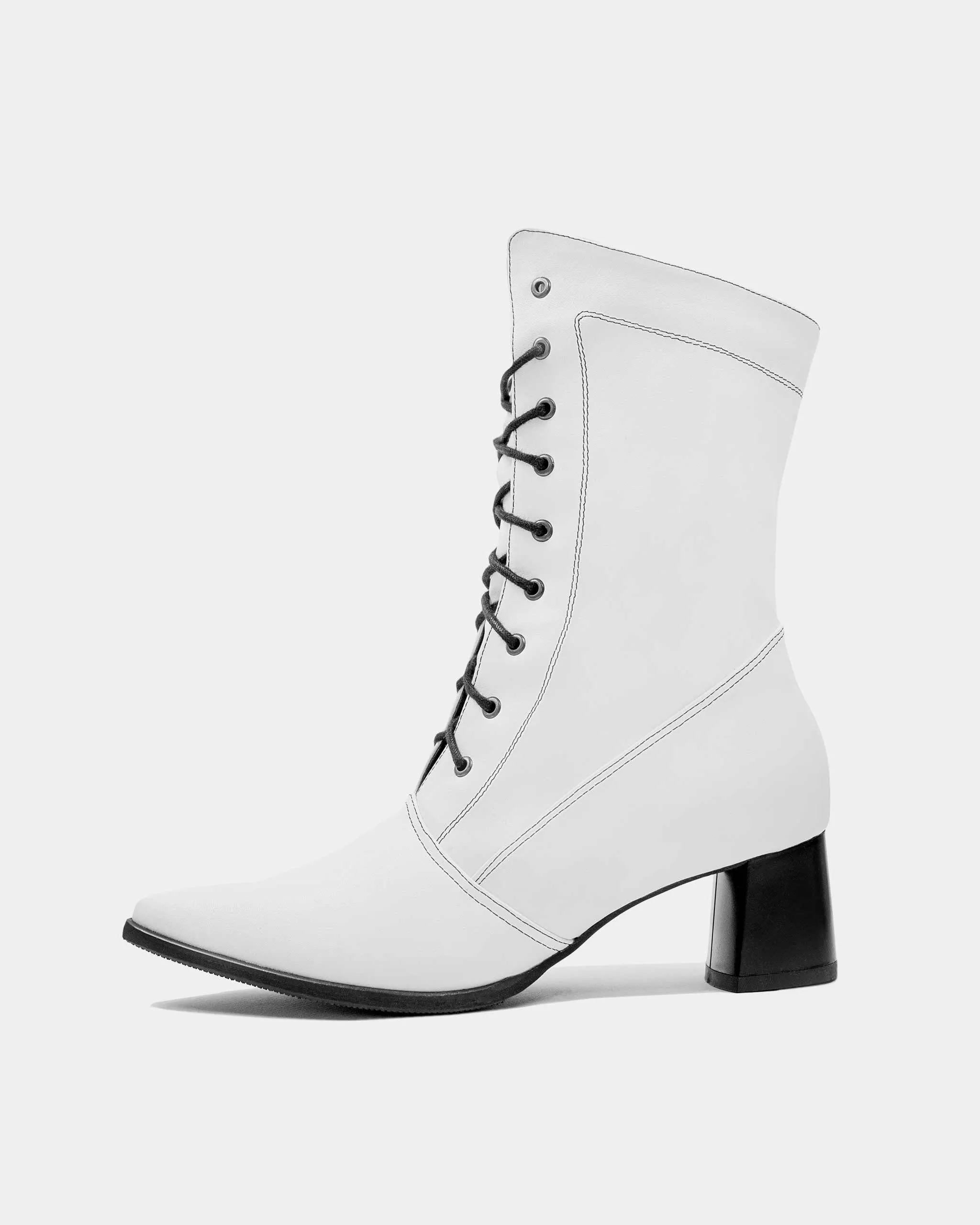 Style Western Boots High Boots White cactus leather boots