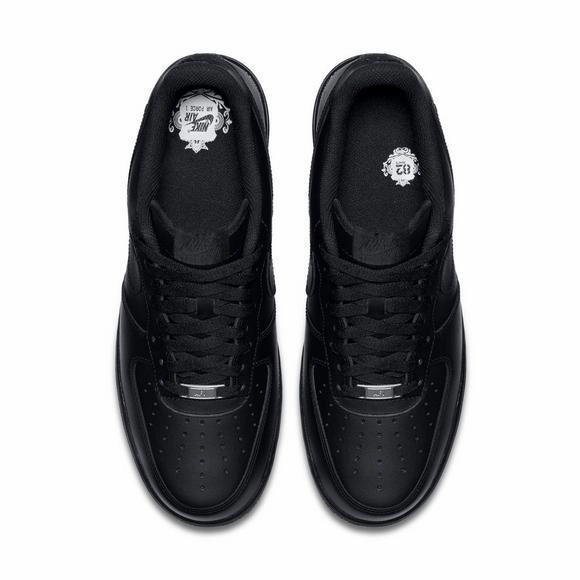 Best Basketball Shoes For Bounce NIKE AIR FORCE 1 LOW MEN'S "Black" BASKETBALL SHOES