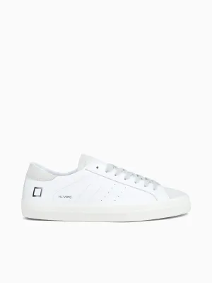 Hill Low White Leather Flat Shoes Nyc