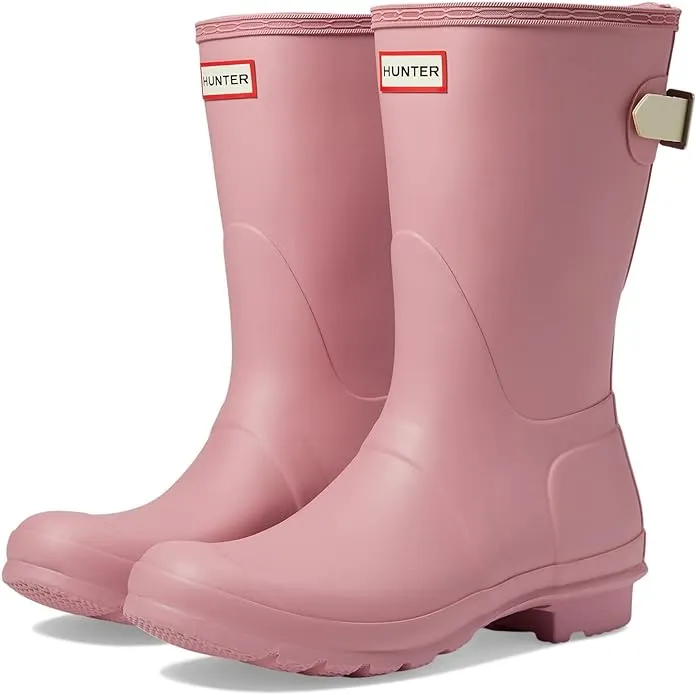 Hunter Original Back Adjustable Short Boots for Women Insulated Safety Toe Boots