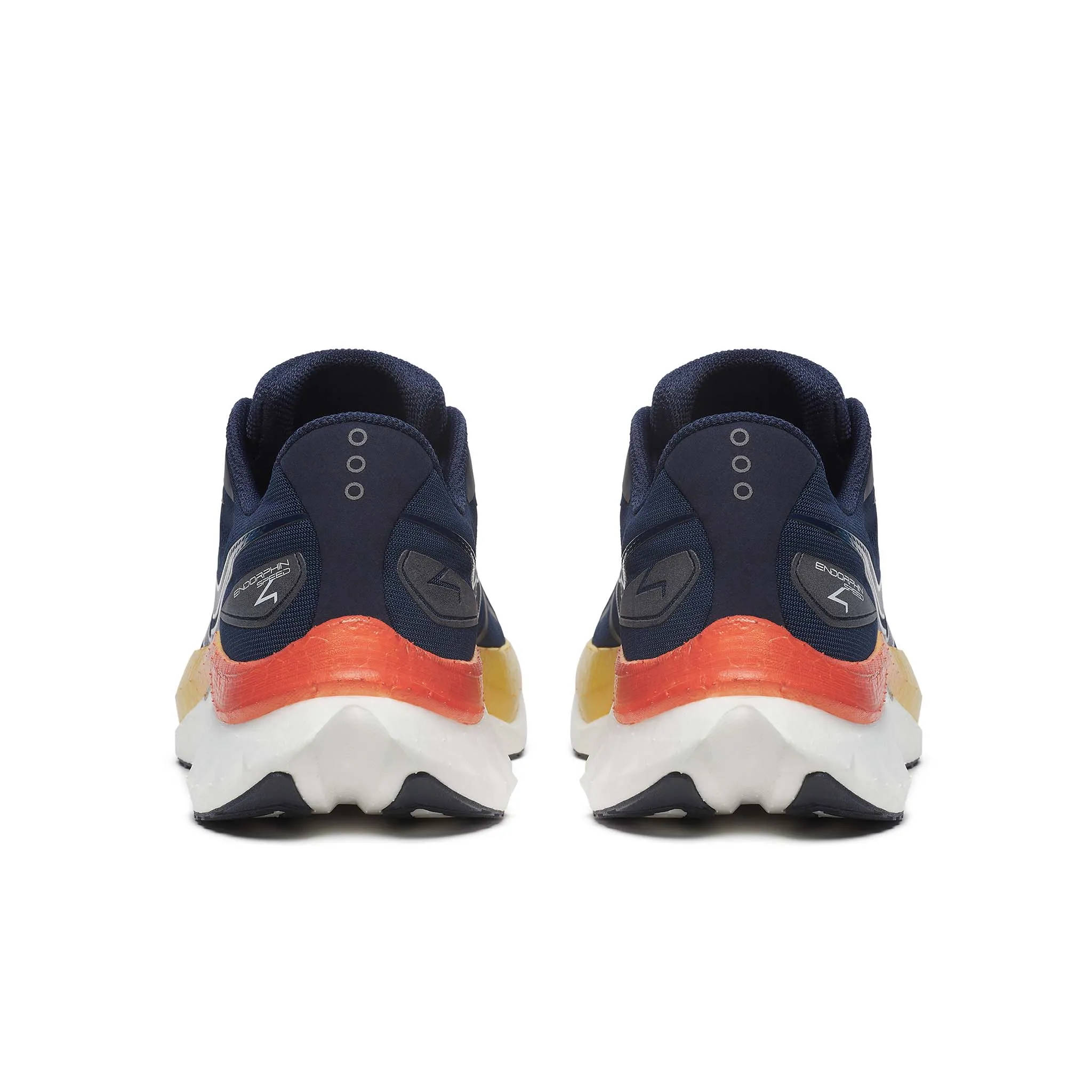 Running Shoes.com Saucony | Men's Endorphin Speed 4 Running Shoes - Navy/Spice