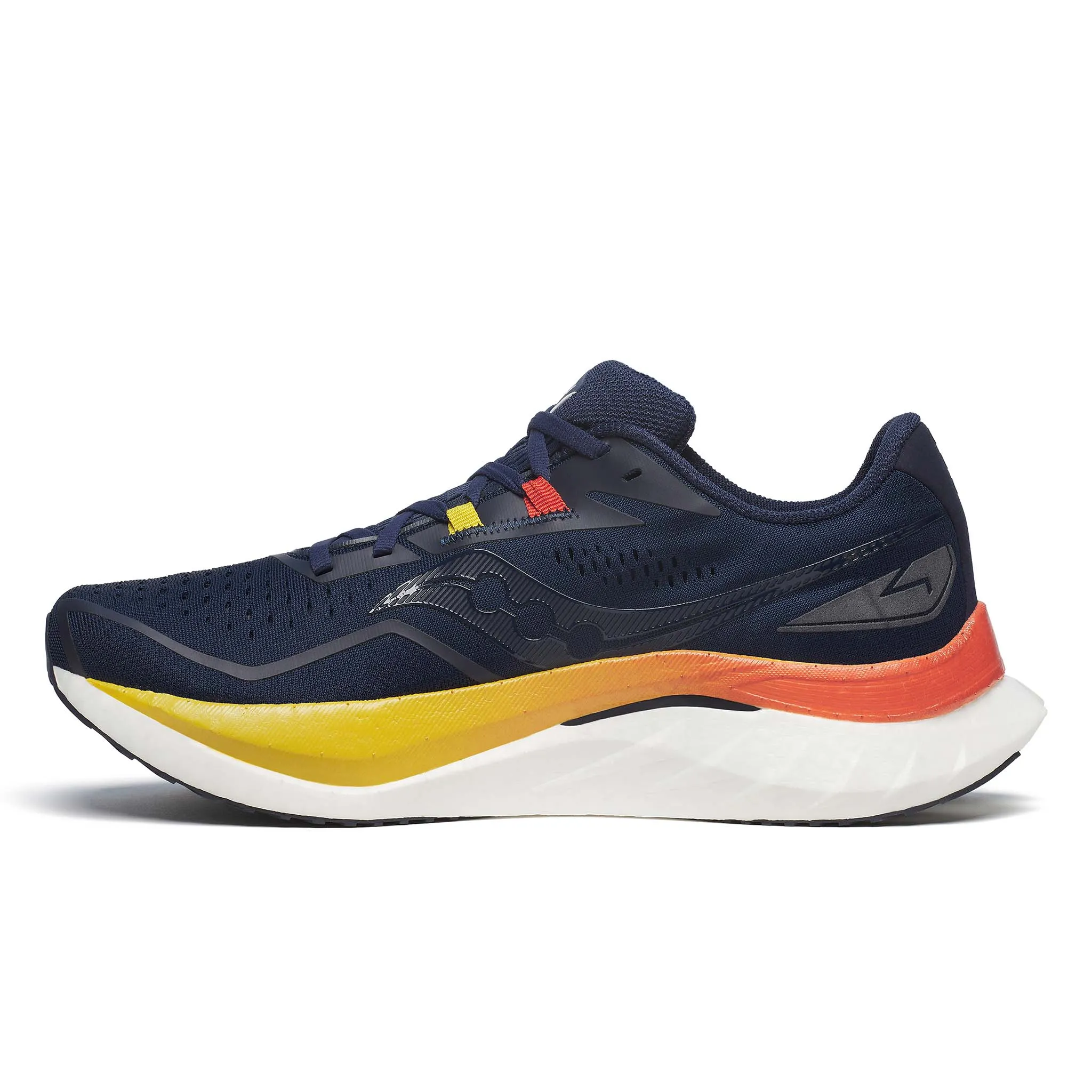 Interact Running Shoe Saucony | Men's Endorphin Speed 4 Running Shoes - Navy/Spice