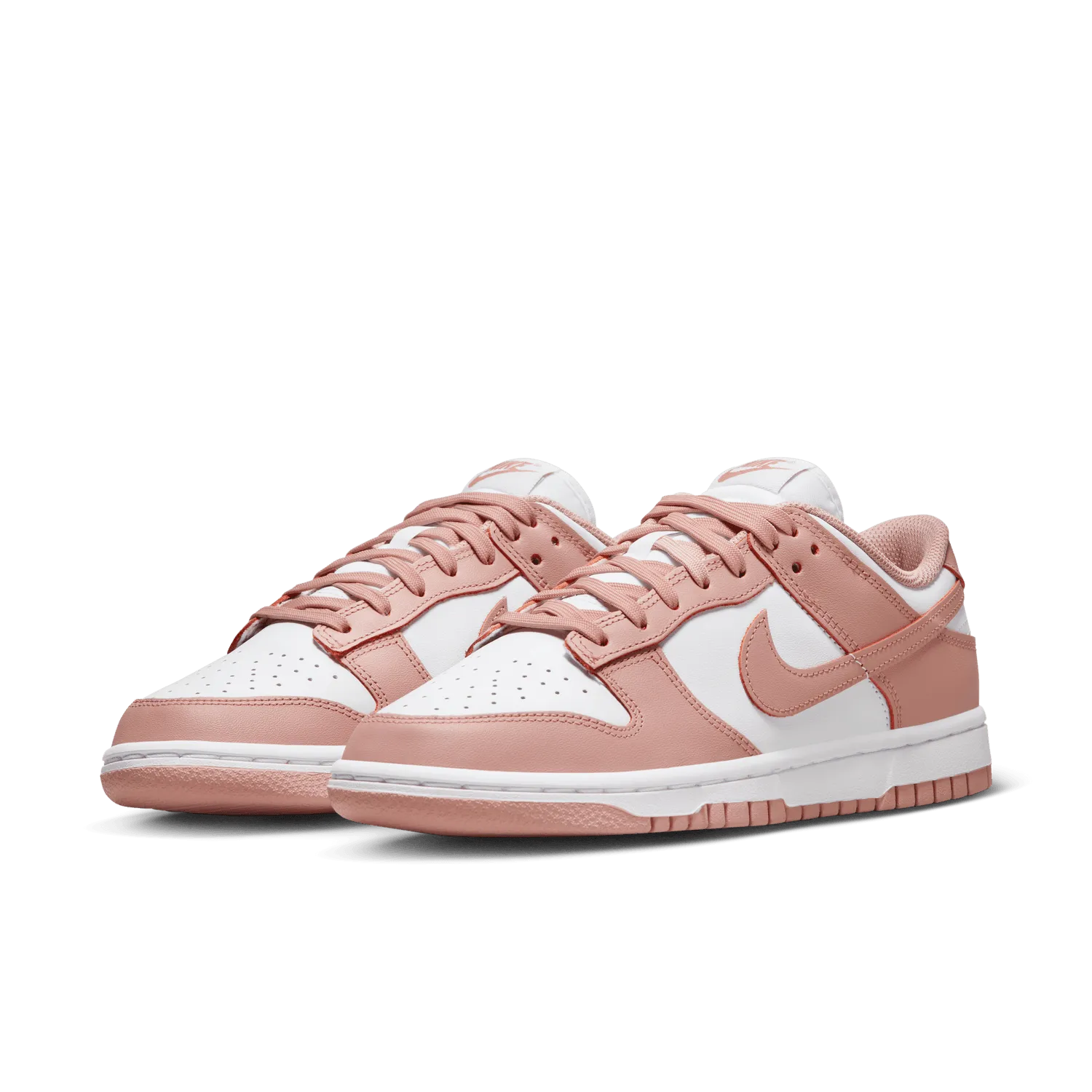 Nike Women's Dunk Low 'White/Rose Whisper' Neymar Soccer Shoes Nike