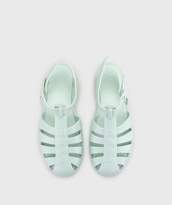 Igor S10259 Women's Biarritz Mate - Menta Mule Shoes Sandals