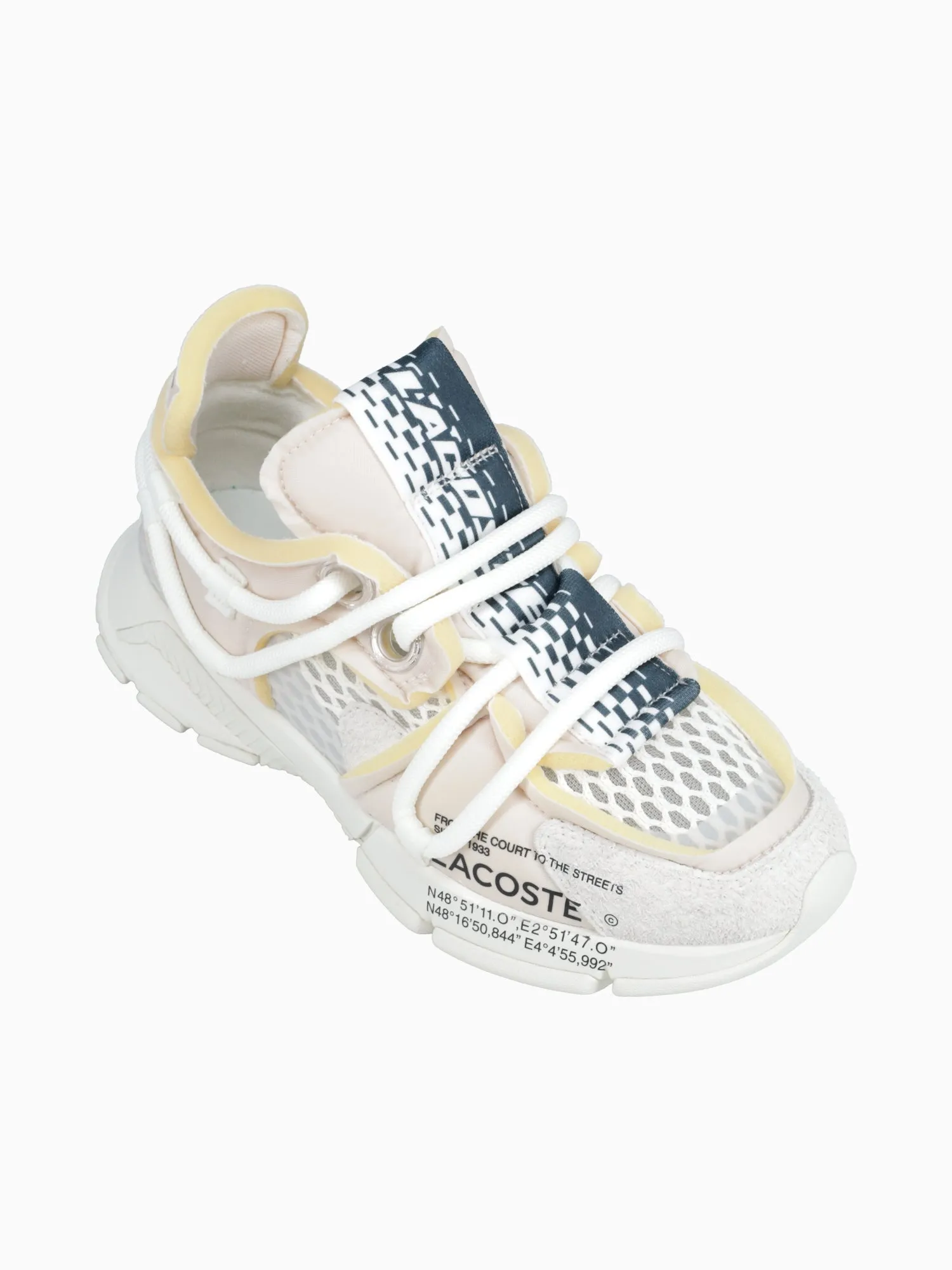 Fast Flats Shoes L003 Active Rwy 123 Off White Leather