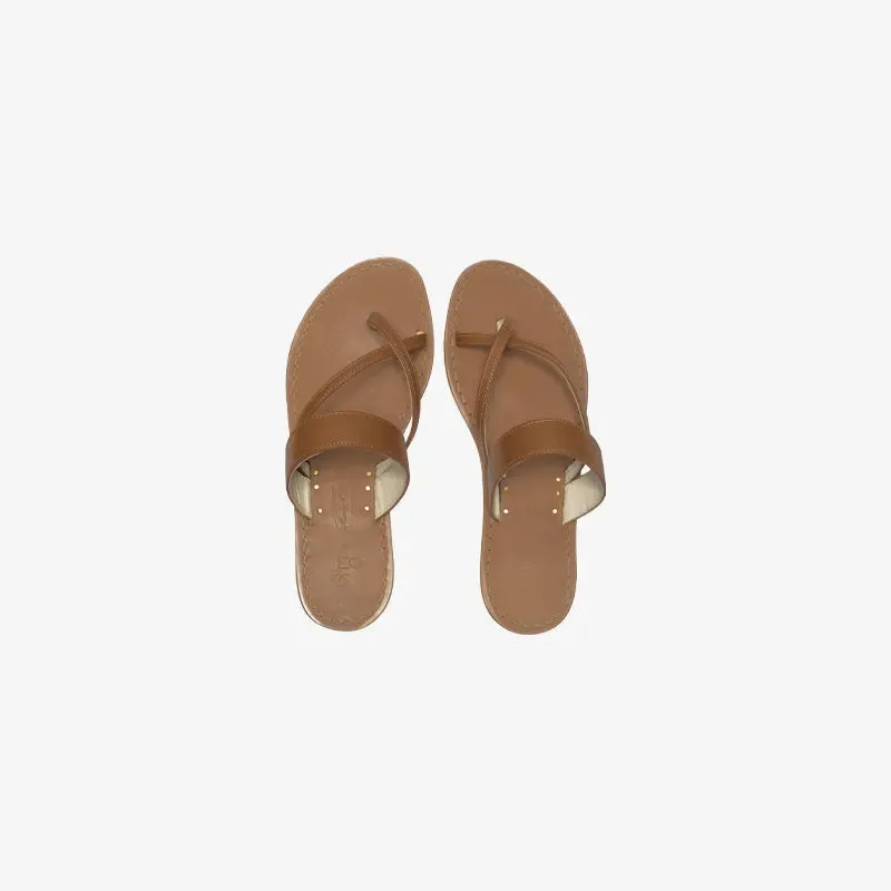 Sandals Size Chart ISSIMO X Mario D'Ischia Tan Sandals