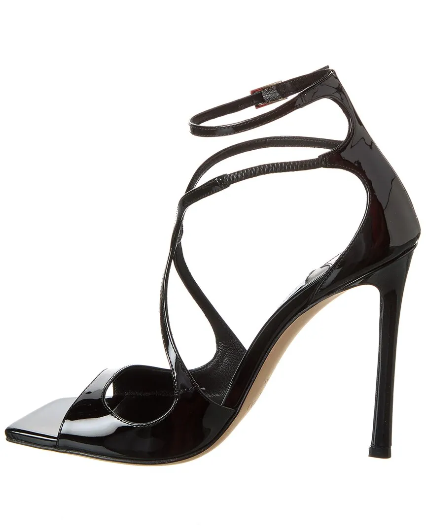 Jimmy Choo Azia 110 Patent Sandal Jordan Slide Sandals