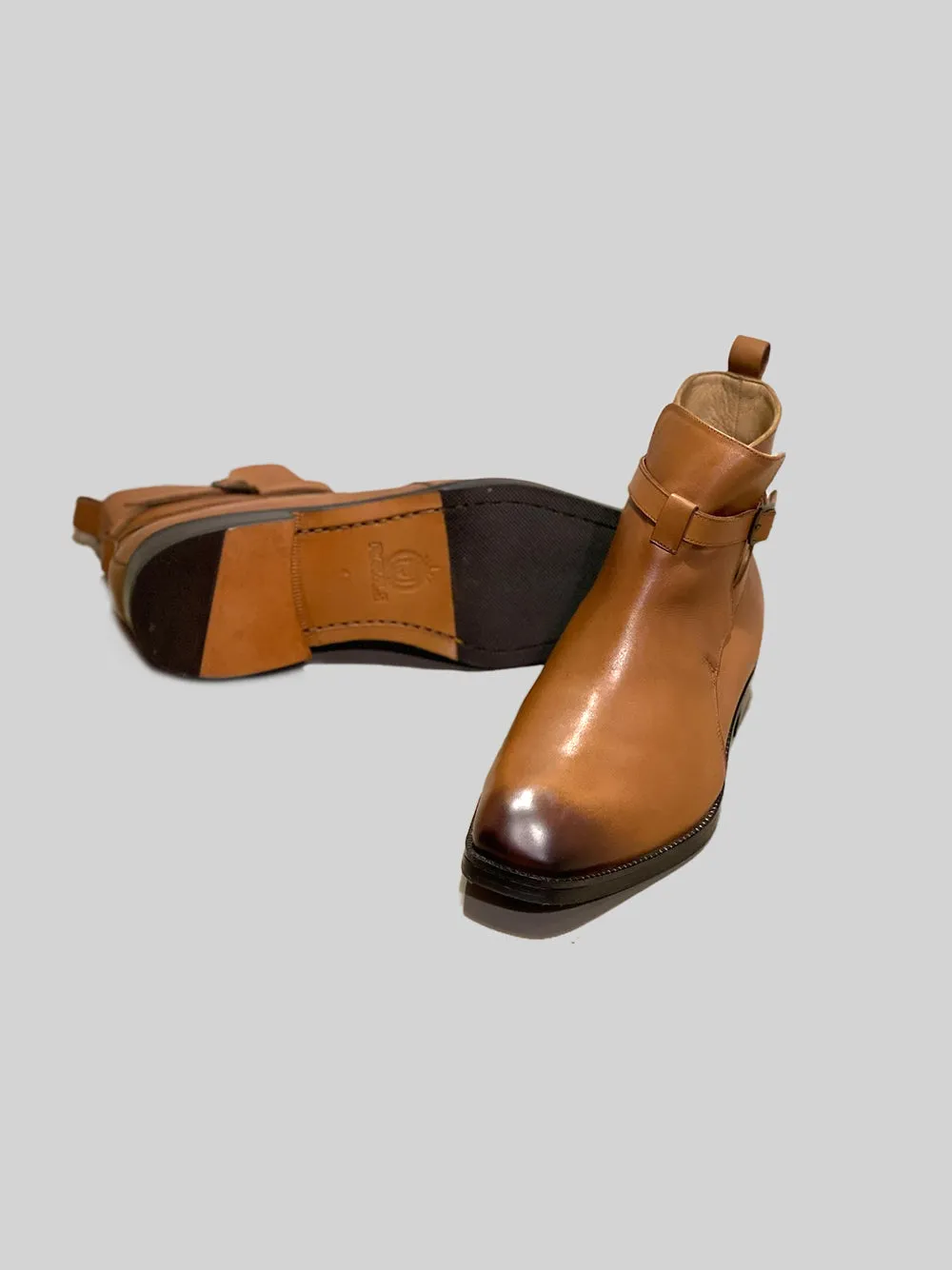 Jodhpur Boot - Cognac Loafers Style